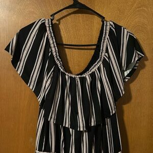 Just Found Striped Romper